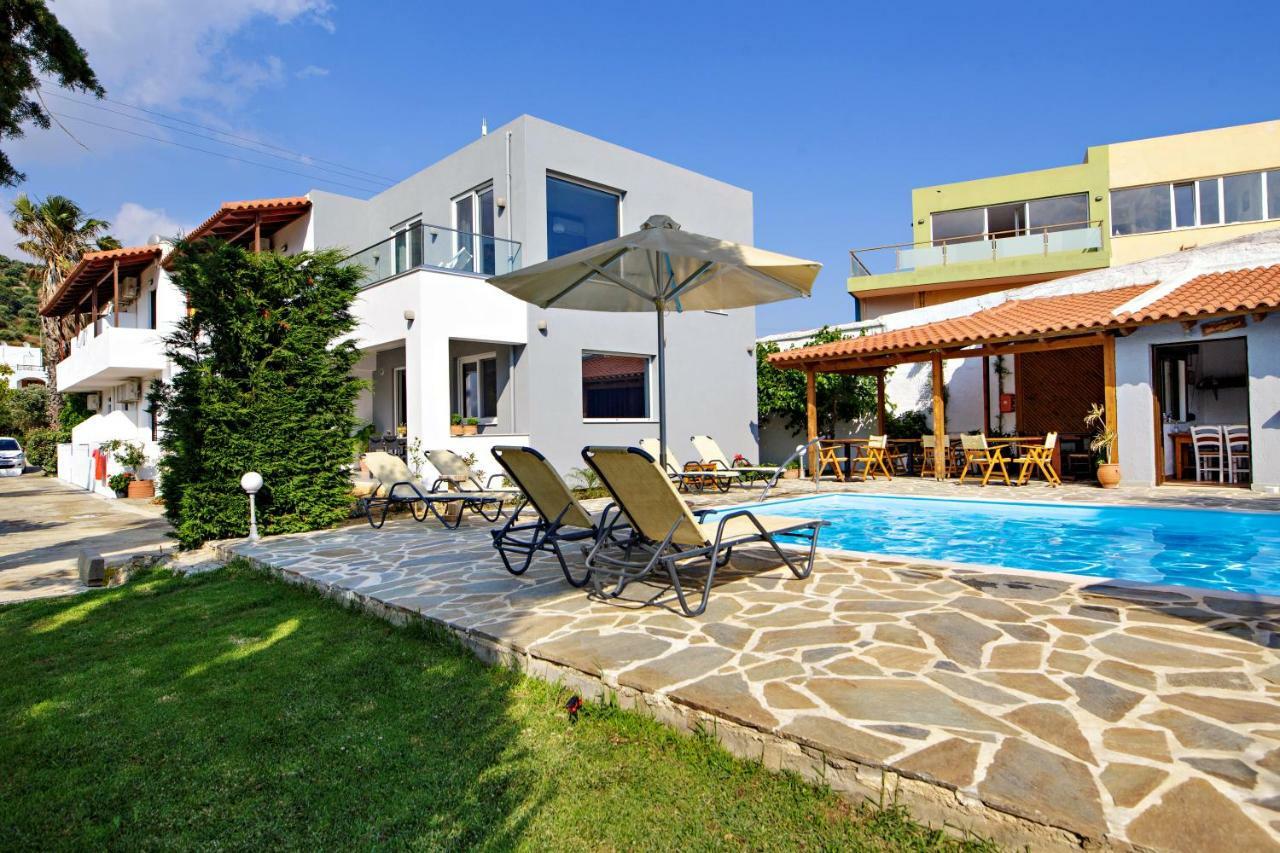 Irida Guesthouse By The Pool Plakias Ngoại thất bức ảnh